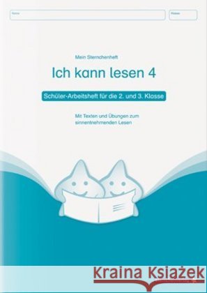 Ich kann lesen 4, Schüler-Arbeitsheft für die 2. und 3. Klasse : Mit Texten und Übungen zum selbstständigen Lesen Langhans, Katrin 9783939293064 Sternchenverlag - książka