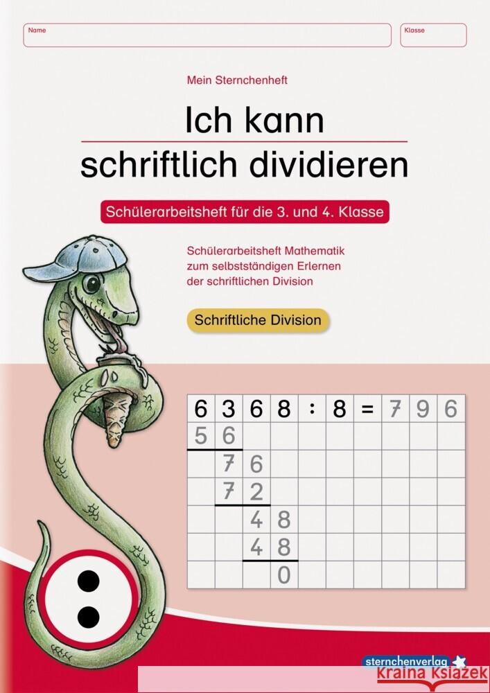 Ich kann schriftlich dividieren Sternchenverlag, Langhans, Katrin 9783946904656 Sternchenverlag - książka