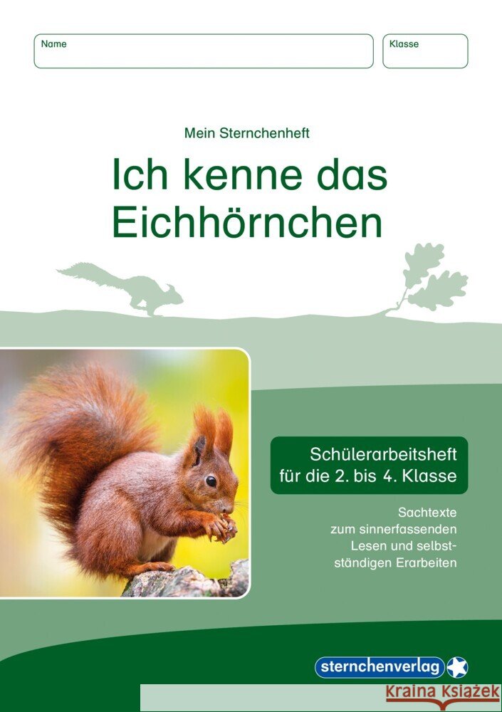 Ich kenne das Eichhörnchen sternchenverlag GmbH, Langhans, Katrin 9783910429123 Sternchenverlag - książka