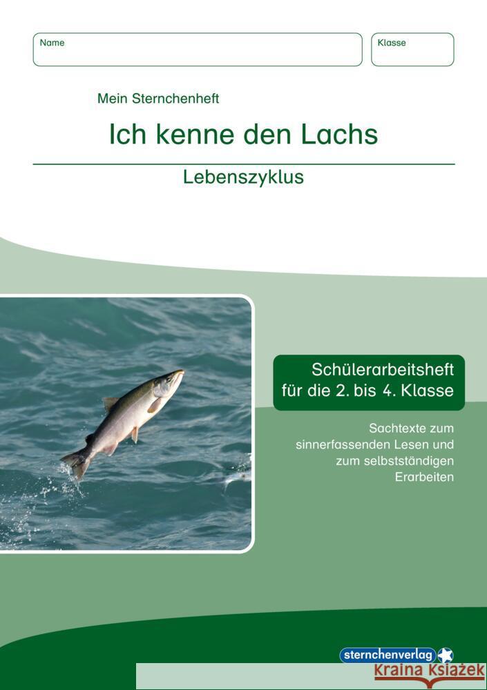 Ich kenne den Lachs - Lebenszyklus sternchenverlag GmbH, Langhans, Katrin 9783946904939 Sternchenverlag - książka