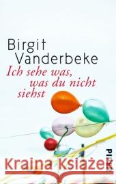 Ich sehe was, was du nicht siehst Vanderbeke, Birgit 9783492304498 Piper - książka