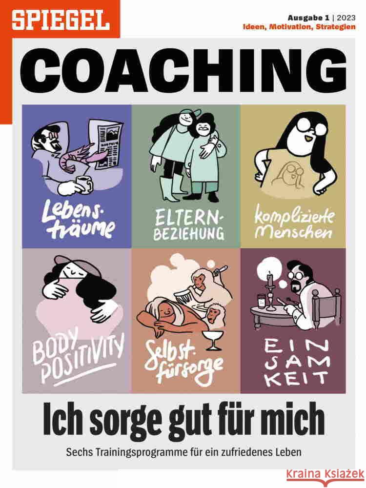 Ich sorge gut für mich SPIEGEL-Verlag Rudolf Augstein GmbH & Co. KG 9783877633052 Spiegel-Verlag - książka