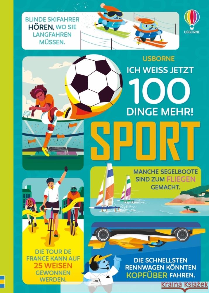 Ich weiß jetzt 100 Dinge mehr! Sport  9781035701056 Usborne Verlag - książka