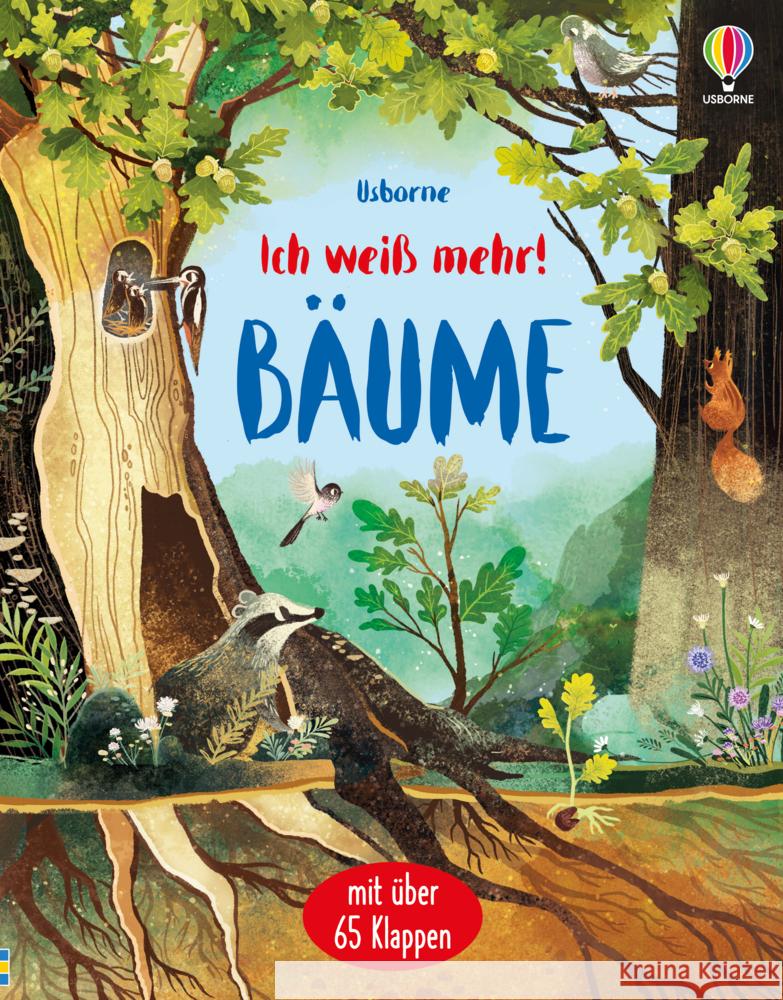 Ich weiß mehr! Bäume Bone, Emily 9781789418668 Usborne Verlag - książka