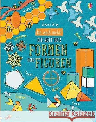 Ich weiß mehr! Die Welt der Formen und Figuren : mit über 120 Klappen Reynolds, Eddie 9781789412925 Usborne Verlag - książka