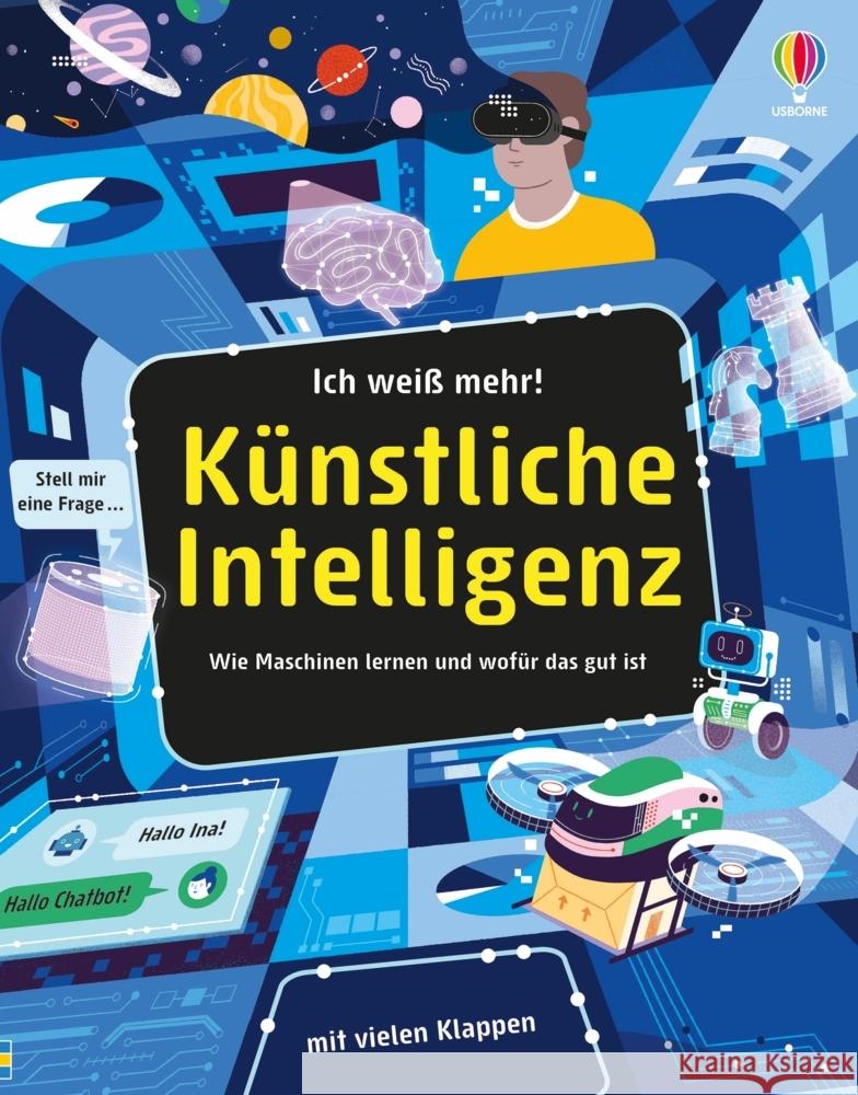 Ich weiß mehr! Künstliche Intelligenz  9781035703395 Usborne Verlag - książka