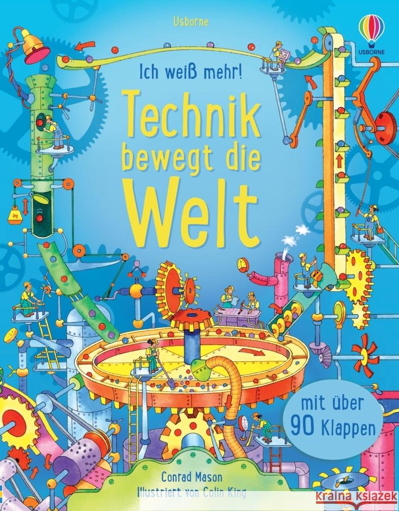 Ich weiß mehr! Technik bewegt die Welt  9781035701575 Usborne Verlag - książka