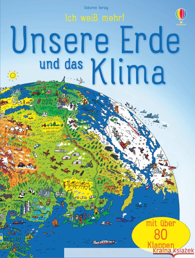 Ich weiß mehr! Unsere Erde und das Klima Daynes, Katie 9781789413397 Usborne Verlag - książka