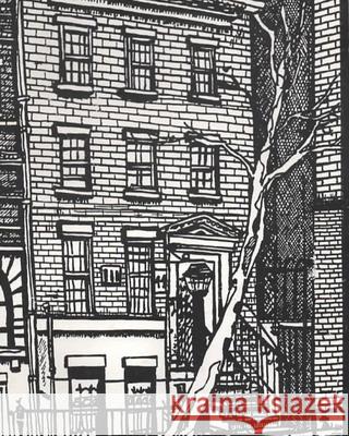 Iconic Greenwich village New York Drawing writing Journal: 44 morton Street Charlie Dougherty Pen & ink Cover drawing Dougherty, Michael Charlie 9780464172147 Blurb - książka