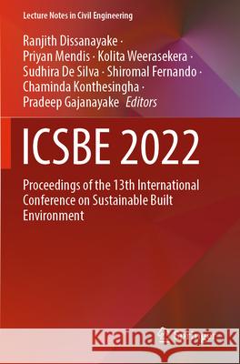 ICSBE 2022  9789819934737 Springer Nature Singapore - książka