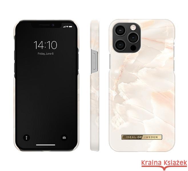 iDeal of Sweden iPhone 12/12 PRO Fashion Case Rose Pearl Marble  7340196244523 Zeitfracht Elektronik - książka