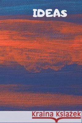 Ideas: 90 Pages of 6 X 9 Inch White Numbered Pages No Lines Journal Man 9781692260460 Independently Published - książka