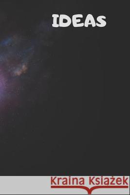 Ideas: 90 Pages of 6 X 9 Inch White Numbered Pages No Lines Journal Man 9781692261344 Independently Published - książka