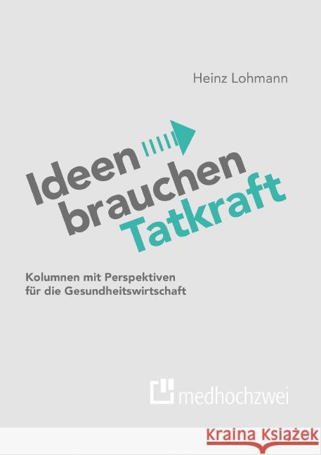 Ideen brauchen Tatkraft Heinz, Lohmann 9783988000996 Medhochzwei - książka