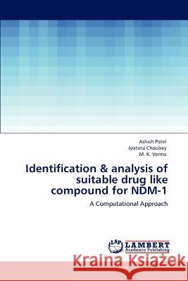 Identification & analysis of suitable drug like compound for NDM-1 Patel, Ashish 9783847300946 LAP Lambert Academic Publishing AG & Co KG - książka