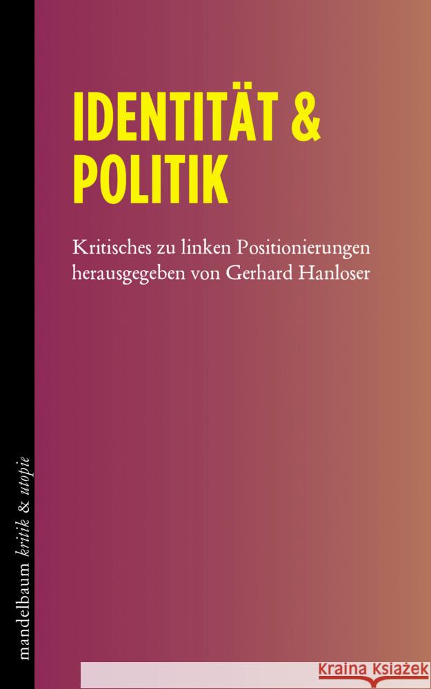 Identität & Politik  9783854769170 Mandelbaum - książka