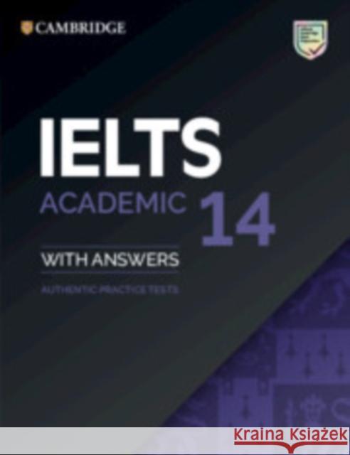 IELTS 14 Academic Student's Book with Answers without Audio: Authentic Practice Tests  9781108717779 Cambridge University Press - książka