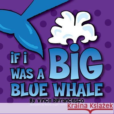 If I Was A Big Blue Whale Difrancesco, Vince 9781482023305 Createspace - książka