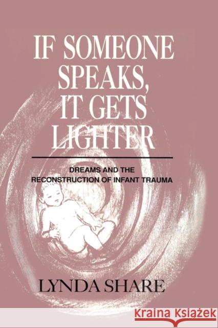 If Someone Speaks, It Gets Lighter: Dreams and the Reconstruction of Infant Trauma Lynda Share 9781138872486 Routledge - książka