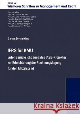 IFRS für KMU Borcherding, Carina 9783867411417 Europäischer Hochschulverlag - książka