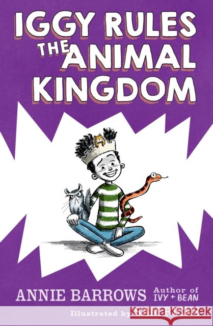 Iggy Rules the Animal Kingdom Annie Barrows 9780593325384 Penguin Putnam Inc - książka