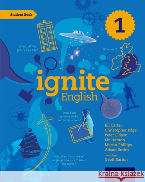 Ignite English: Student Book 1  Barton 9780198392422 Oxford University Press - książka