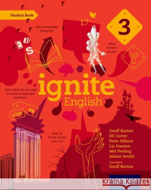 Ignite English: Student Book 3  Barton 9780198392446 Oxford University Press - książka