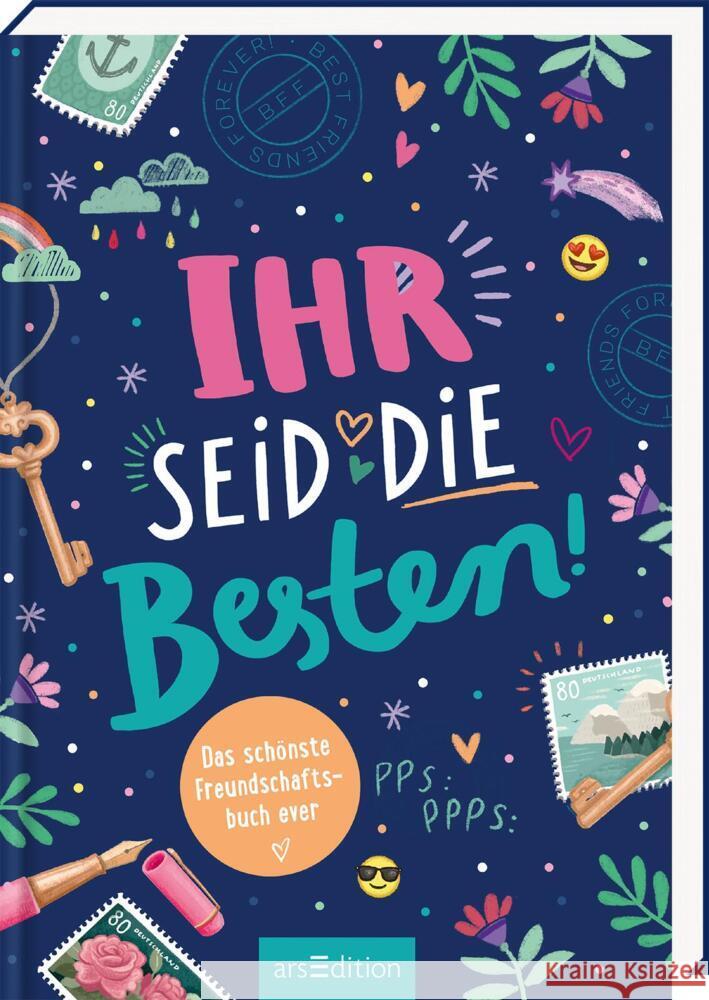 Ihr seid die Besten! - Das schönste Freundschaftsbuch ever Buchholz, Natalie 4014489136354 ars edition - książka