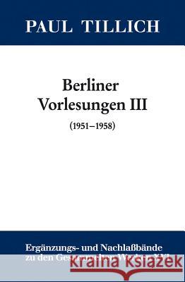 III. (1951-1958) No Contributor 9783110205312 Walter de Gruyter - książka