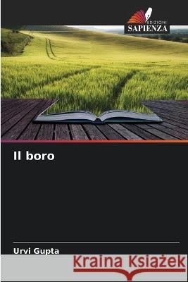 Il boro Urvi Gupta 9786205745373 Edizioni Sapienza - książka