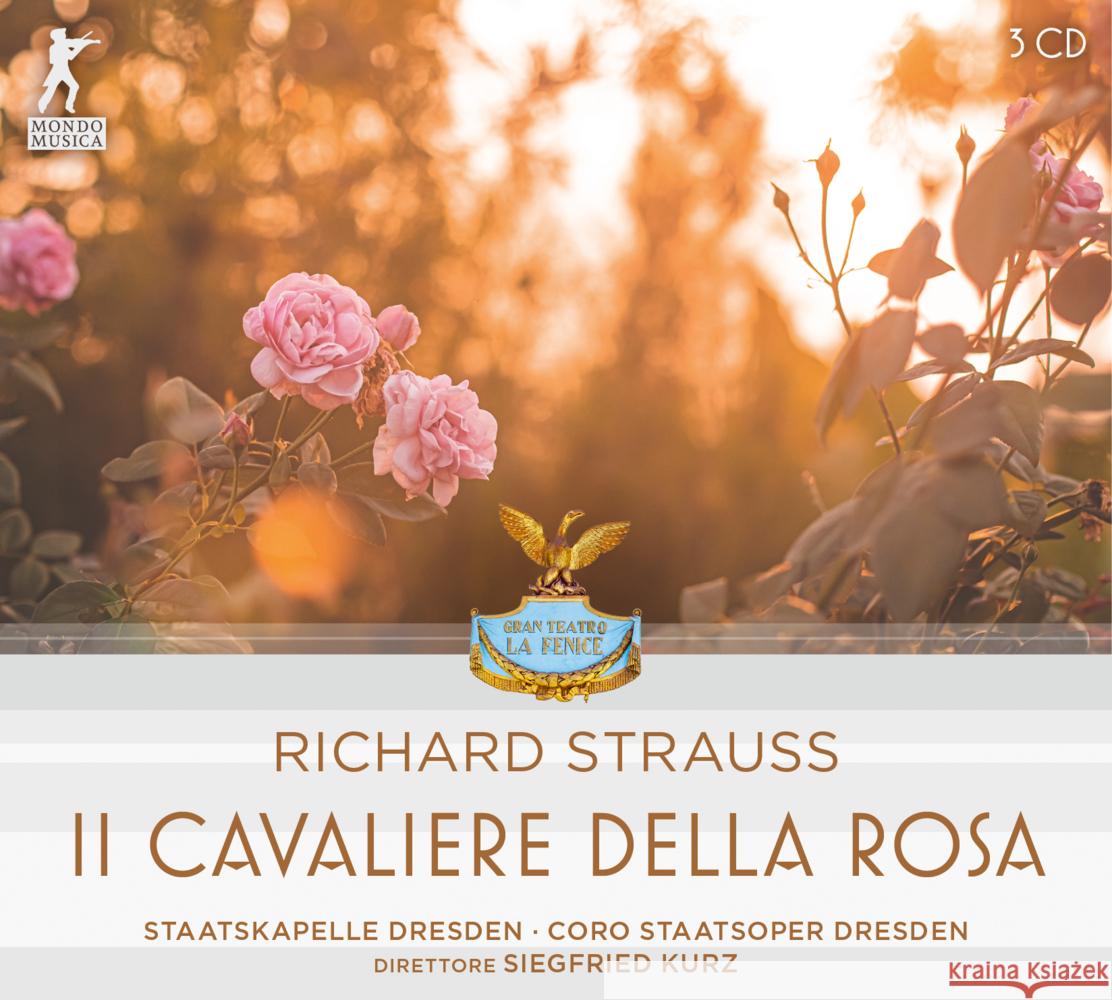 Il Cavaliere Della Rosa, 3 Audio-CD Strauss, Richard 4260193298202 Mondo Music - książka
