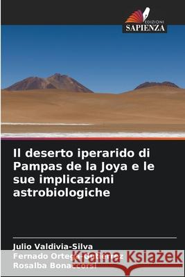 Il deserto iperarido di Pampas de la Joya e le sue implicazioni astrobiologiche Valdivia-Silva, Julio, Ortega-Gutierrez, Fernado, Bonaccorsi, Rosalba 9786208836023 Edizioni Sapienza - książka