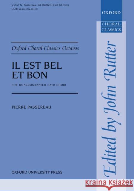 Il est bel et bon  9780193418165 Oxford University Press - książka