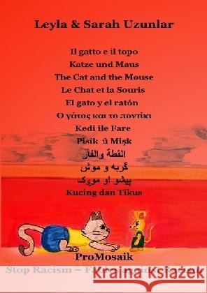 Il gatto e il topo : Favola in 12 lingue Uzunlar, Leyla 9783745013092 epubli - książka