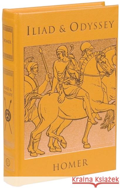 Iliad & Odyssey Homer 9781607102120 Canterbury Classics - książka