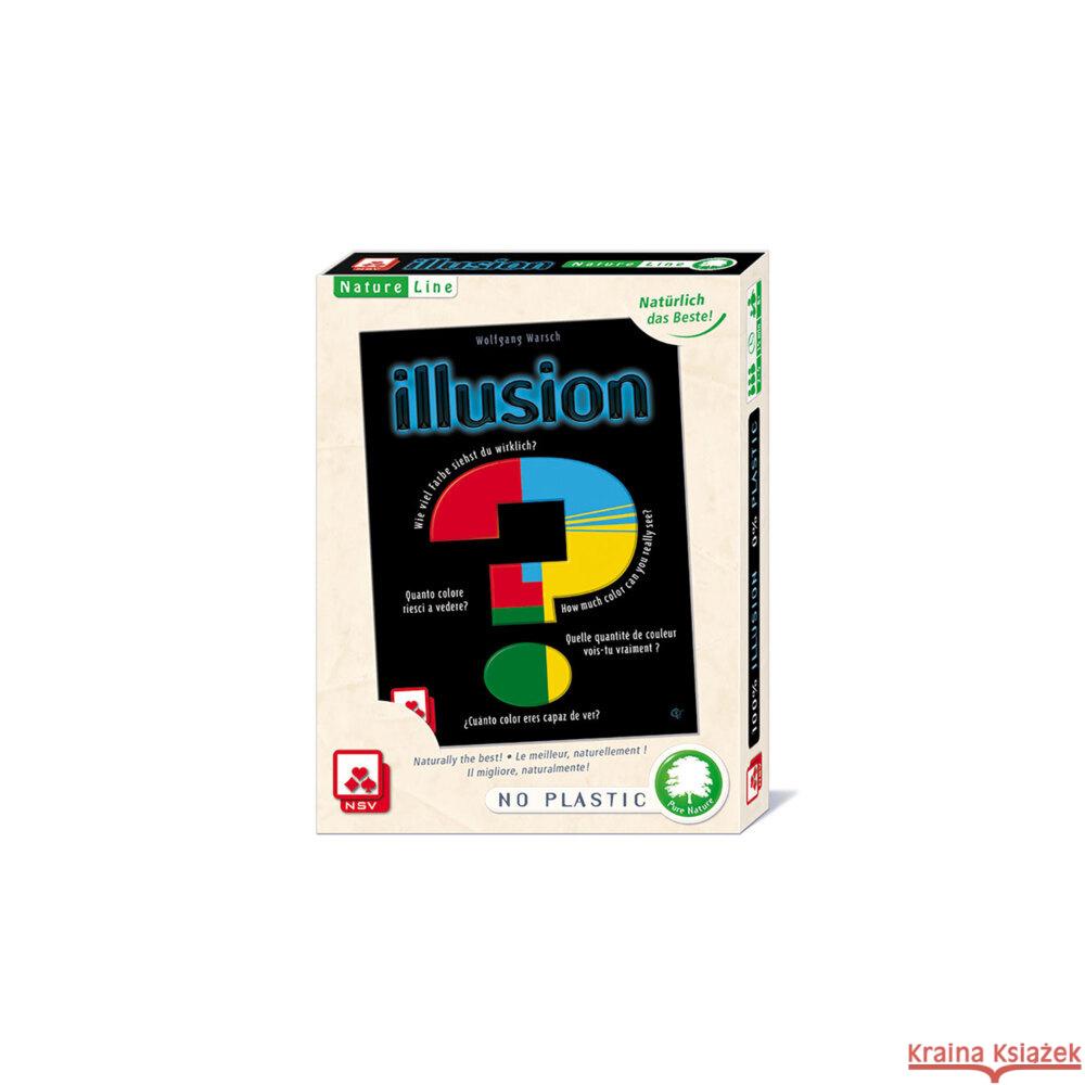 Illusion - Natureline - International (Kartenspiel) Warsch, Wolfgang 4012426830082 NSV Nürnberger Spielkarten Verlag - książka