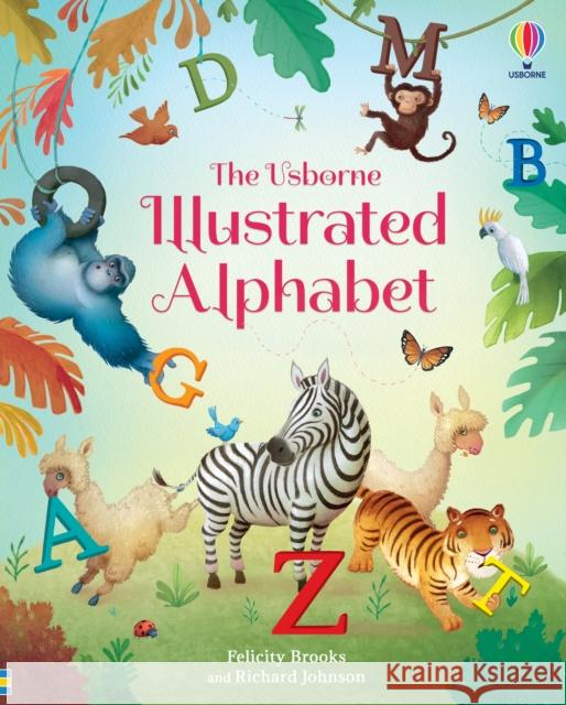 Illustrated Alphabet Felicity Brooks 9781474976671 Usborne Publishing Ltd - książka