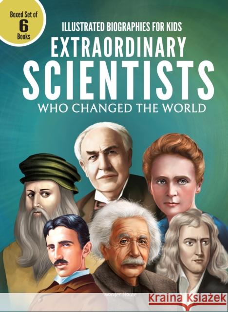 Illustrated Biography for Kids: Extraordinary Scientist who Changed the World: Box Set of 6 Books Wonder House Books 9789358562033 Wonder House Books - książka
