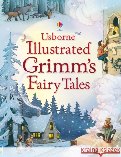 Illustrated Grimm's Fairy Tales Ruth Brocklehurst 9780746098547 Usborne Publishing Ltd - książka