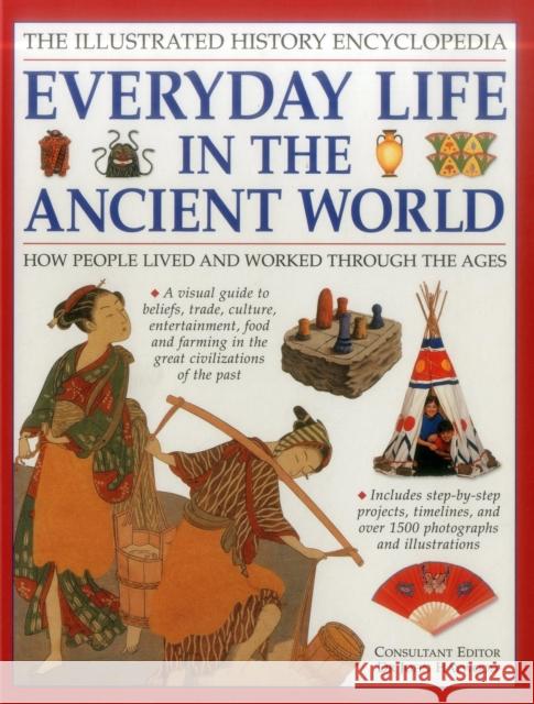 Illustrated History Encyclopedia Everyday Life in the Ancient World Haywood John 9781861474575 Armadillo - książka