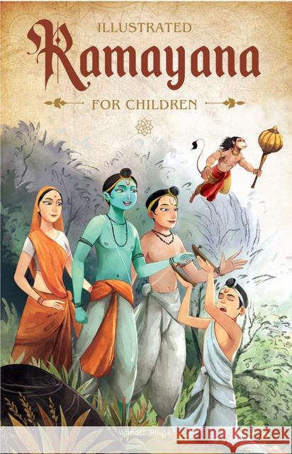 Illustrated Ramayana For Children: Black and White Shubha Vilas 9789354400889 Wonder House Books - książka
