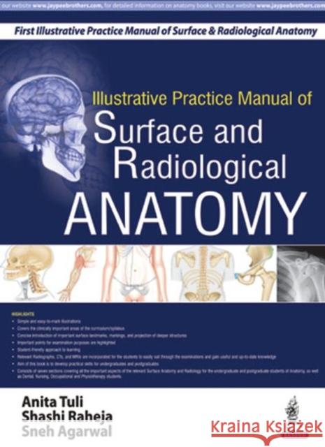 Illustrative Practice Manual of Surface and Radiological Anatomy Anita Tuli 9789385999154 Jaypee Brothers, Medical Publishers Pvt. Ltd. - książka