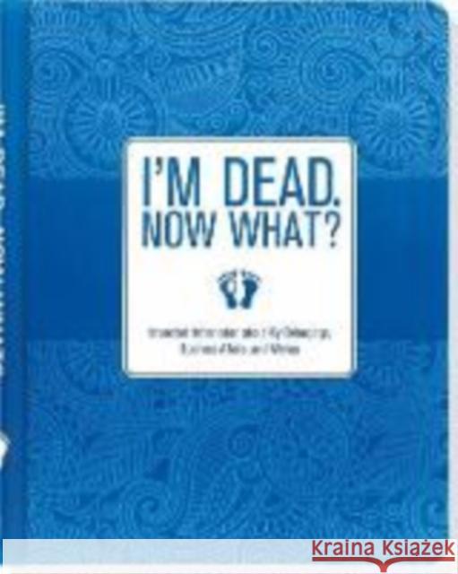 IM DEAD NOW WHAT ORGANIZER UNKNOWN 9781441317995 PETER PAUPER PRESS - książka