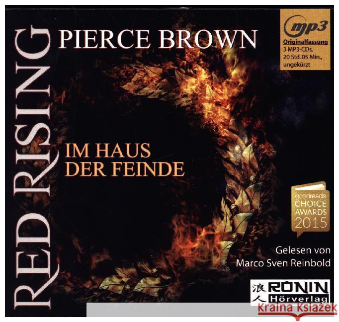 Im Haus der Feinde, 3 MP3-CDs Brown, Pierce 9783946349655 Ronin Hörverlag - książka
