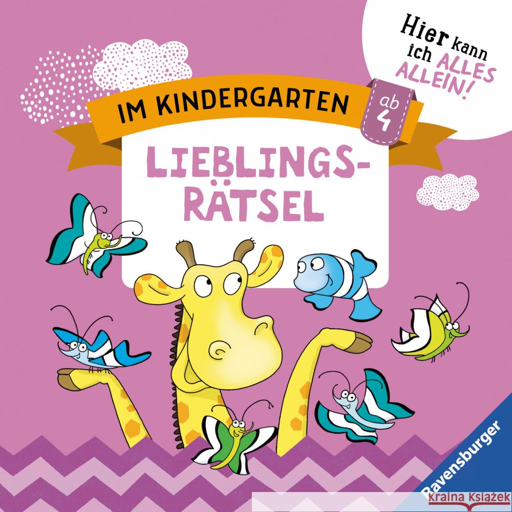 Im Kindergarten: Lieblingsrätsel Jebautzke, Kirstin 9783473416172 Ravensburger Verlag - książka