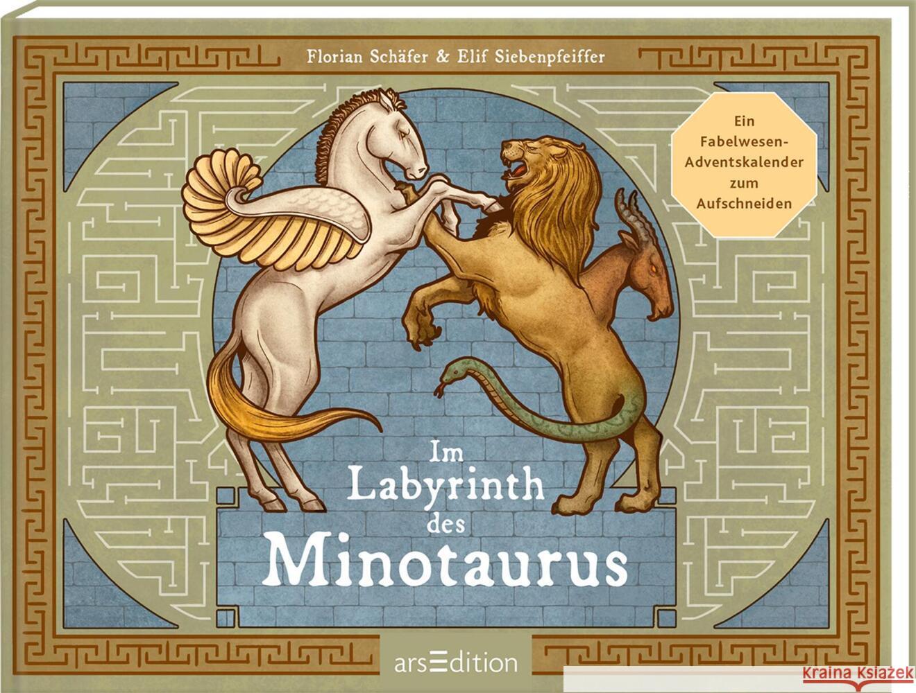 Im Labyrinth des Minotaurus Schäfer, Florian 9783845862606 ars edition - książka