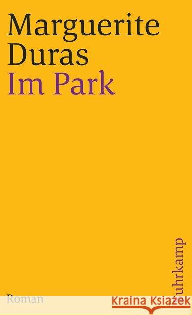 Im Park Duras, Marguerite 9783518384381 Suhrkamp - książka