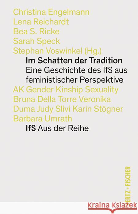 Im Schatten der Tradition  9783865058553 Bertz + Fischer - książka