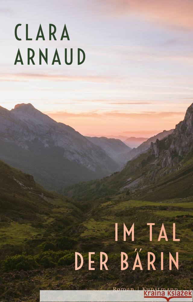 Im Tal der Bärin Arnaud, Clara 9783956146220 Verlag Antje Kunstmann - książka