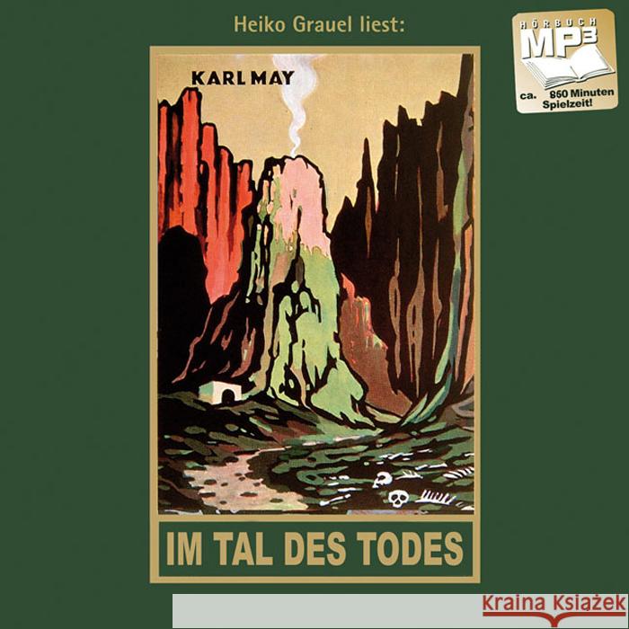Im Tal des Todes, Audio-CD, MP3 May, Karl 9783780207623 Karl-May-Verlag - książka